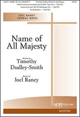 Name of All Majesty SATB choral sheet music cover